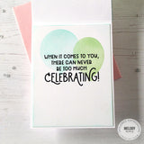 Taylored Expressions Embellishment, The Insiders - Birthday Wishes Vertical