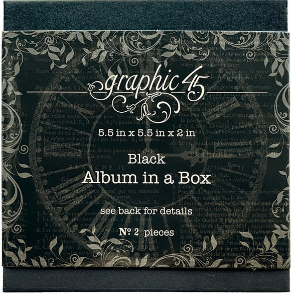 Graphic 45 Tool, Album in a Box - Multiple Colors Available