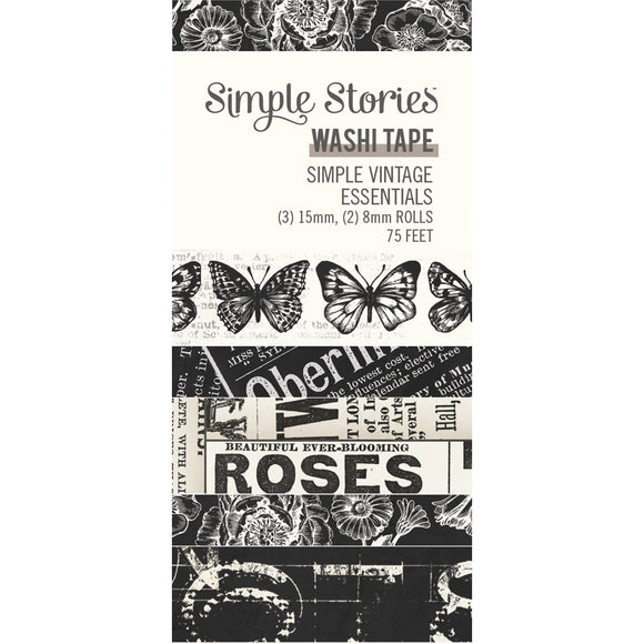 Simple Stories Embellishment, Simple Vintage Essentials - Washi Tape