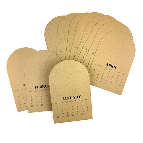 Taylored Expressions, Arched Desk Calendar - 2025