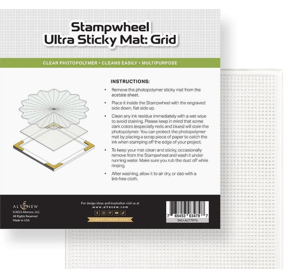 Altenew Tool, Stampwheel - Ultra Sticky Mat Grid