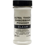 Ranger Embellishment, Embossing Powder - Ultra Thick Clear -  Two Sizes