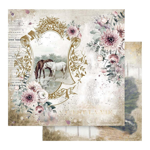 Stamperia Paper 12x12, Romantic Horses - Various Designs Available