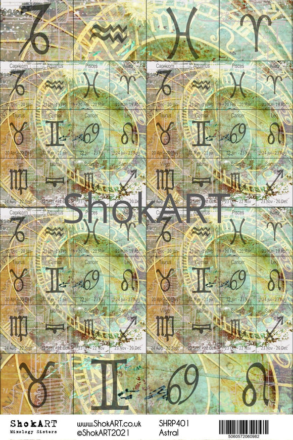 ShokART Rice Paper A4, Astral