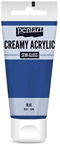 Pentart Paint, Acrylic Creamy - Semi Gloss    Various Colours Available