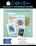 Crafter's Home Exclusive - Bibi's Snowflakes Class Kit (Pre Recorded at original class date and available on Facebook)