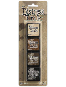 Tim Holtz Distress Ink, Mini Ink Pad Kit - #3