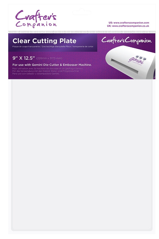 CC Gemini Accessory, Clear Cutting Plate 9
