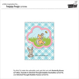 Lawn Fawn Stamp, Happy Hugs