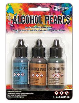 Tim Holtz Alcohol Ink Kit, Pearl Kit #4