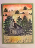 Stampscapes Stamp, Country Chapel (small)