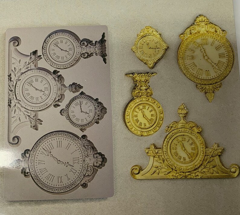 Elisian Clockworks Silicone Mould - Re-Design With Prima