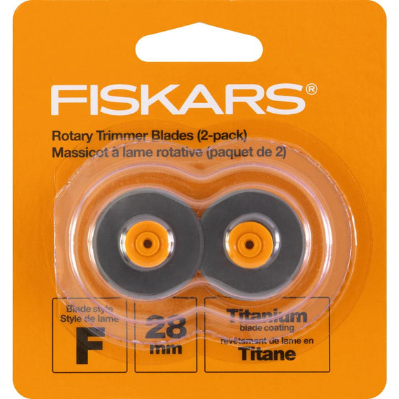 Fiskars Tool, Trimmer Replacement Blades - Rotary Titanium Blade style F