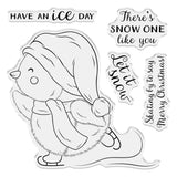 Crafters Companion Stamp, Have an Ice Day