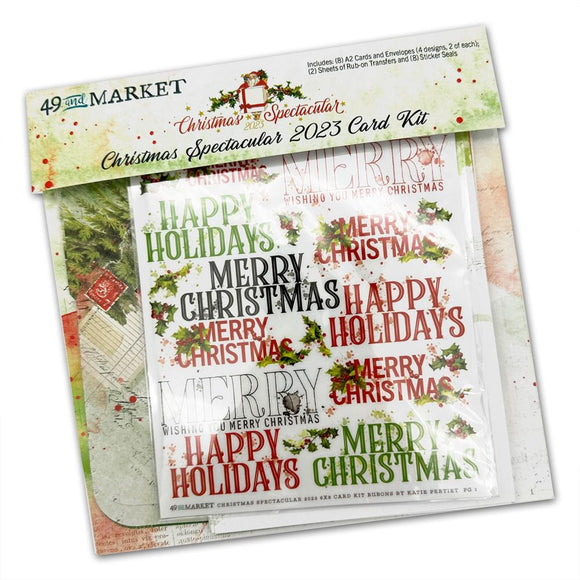 49 and Market Card Kit, Christmas Spectacular 2023