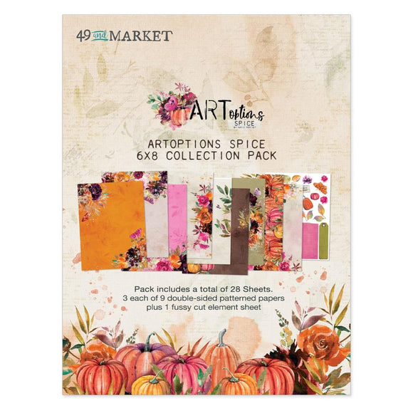 49 and Market Paper Collection Pack 6x8, ARToptions Spice Collection