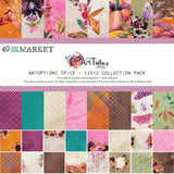 49 and Market Paper Collection Pack 12X12, ARToptions Spice