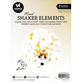 StudioLight Embellishment, Shaker Elements - Nr. 19, Luxurious Gold
