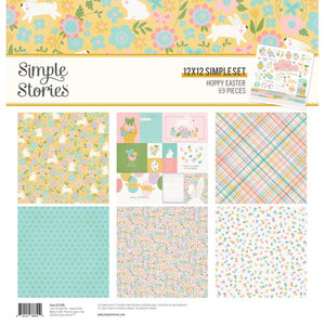 Simple Stories Paper Collection Kit 12x12, Hoppy Easter