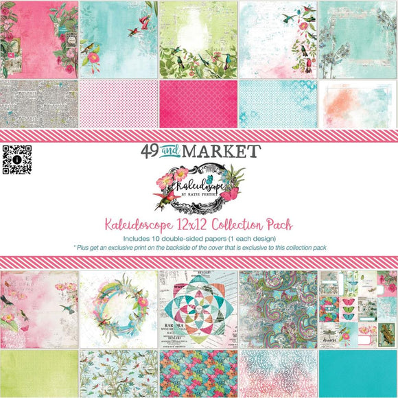 49th & Market Paper Collection Pack 12x12, Kaleidoscope