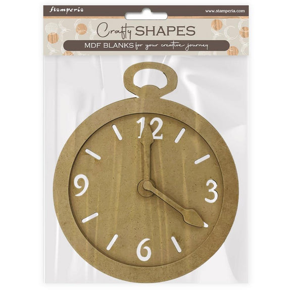 Stamperia Embellishment, Crafty Shapes - Master Of Magic, Clock