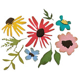 Sizzix 2D Embossing Folder and Thinlits 11/Pkg by Tim Holtz