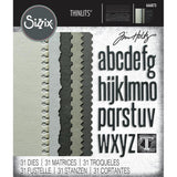 Sizzix Thinlits Die Set 24/Pkg by Tim Holtz - Vault Edges
