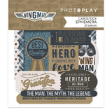 PhotoPlay Embellishment, Wingman - Ephemera Cardstock Die-Cuts
