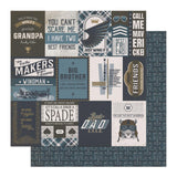 PhotoPlay Paper, Wingman - Double-Sided Cardstock 12"X12"