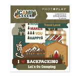 PhotoPlay Paper, Camp Legend - Ephemera Cardstock Die-Cuts