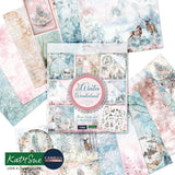 Katy Sue Paper,  8x8 Designer Premium Paper Pack - Kanban Crafts Winter Wonderland