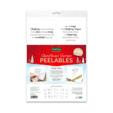 Katy Sue Embellishment, Kanban Crafts Christmas Verses Peelables, 48 stickers