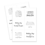 Katy Sue Embellishments - Family & Friends Peelables, 72 Stickers