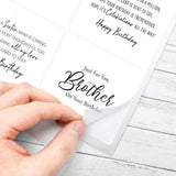 Katy Sue Embellishments - Family & Friends Peelables, 72 Stickers