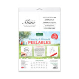 Katy Sue Embellishments - Family & Friends Peelables, 72 Stickers