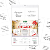 Katy Sue Embellishment, From Our House To Yours at Christmas Peelables, 48 stickers