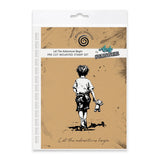 Cosmic Shimmer Stamp, Andy Skinner - Let The Adventure Begin