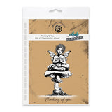 Cosmic Shimmer Stamp, Andy Skinner - Thinking of You