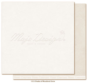 Maja Design Paper 12x12, Mono - Woodland Collection