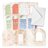 Katy Sue Paper, Arched Floral Windows & Doors, Card Making Kit