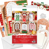 Katy Sue Paper, Christmas Windows & Doors, Card Making Kit
