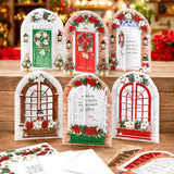 Katy Sue Paper, Christmas Windows & Doors, Card Making Kit