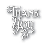 Poppystamps Die -  Thank You Poe Script