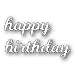 Poppystamps Die - Splendid Happy Birthday