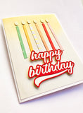 Poppystamps Die - Basic Birthday Candles