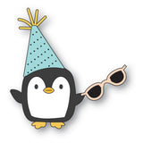 Poppystamps Die -  Fancy Party Penguin