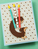 Poppystamps Die - Basic Birthday Candles