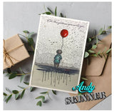 Cosmic Shimmer Stamp, Andy Skinner - The Places You Will Go
