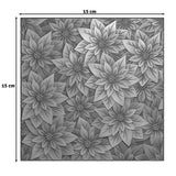 Vaessen Creative Embossing Folder, 3D - Christmas Rose