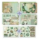 3Quarter Designs Paper, Sage Candle 6x4 Card Pack